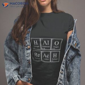 reach periodic table halo game shirt tshirt 2