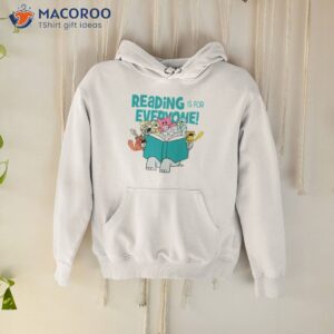 reading is for every one elephant and piggie shirt hoodie