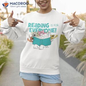 reading is for every one elephant and piggie shirt sweatshirt 1