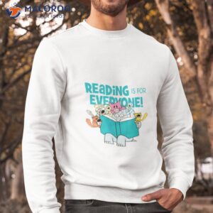 reading is for every one elephant and piggie shirt sweatshirt