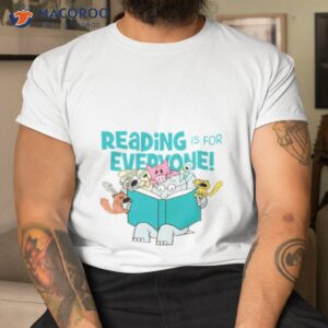 reading is for every one elephant and piggie shirt tshirt