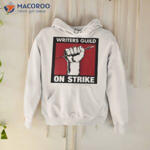 rebekah entralgo writers guild on strike shirt hoodie