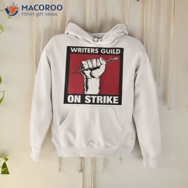 Rebekah Entralgo Writers Guild On Strike Shirt