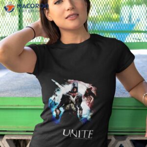rebels unite torn flag portrait assassins creed unity shirt tshirt 1
