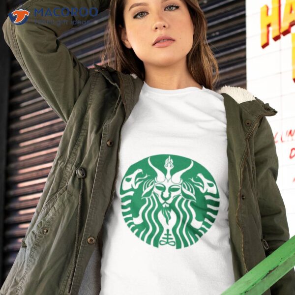 Red Cup Baphomet Star Bucks Shirt