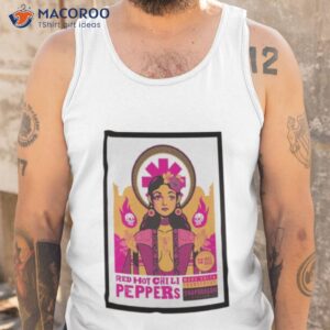 red hot chili peppers 2023 tour san diego california poster shirt tank top