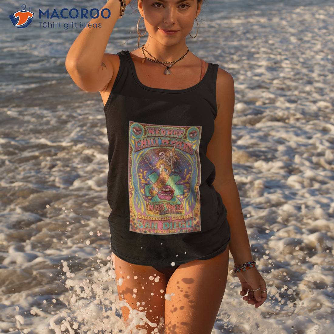 Red Hot Chili Peppers May 12 2023 San Diego Ca Poster 2023 Shirt Red Hot Chili Peppers May 12 2023 San Diego Ca Poster 2023 Shirt