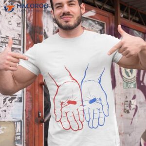 red pill or blue pill the matix t shirt tshirt 1