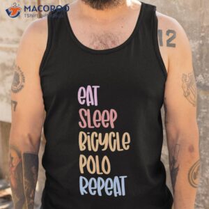 repeat bicycle polo vintage polo shirt tank top