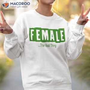 repro vtg female the real thing shirt sweatshirt 2