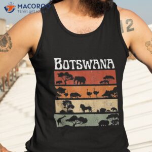 retro africa botswana safari travel tour shirt tank top 3