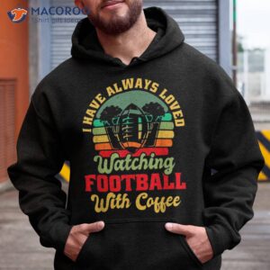 retro american football caffeine vintage coffee shirt hoodie