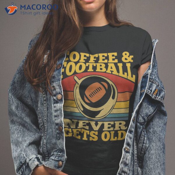 Retro American Football – Footballer Vintage Coffee Shirt