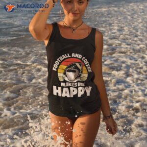 retro american football happy vintage coffee shirt tank top 3