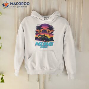 retro colored miami grand prix 2023 shirt hoodie