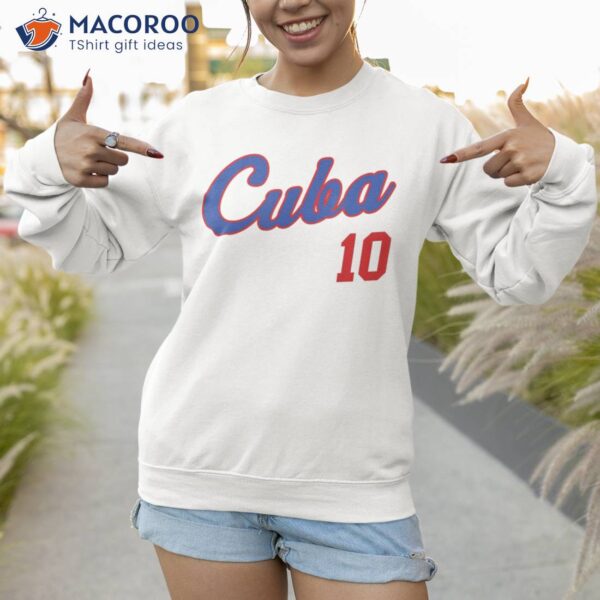 Retro Cuba Baseball Shirt Remera Beisbol Cuban Jersey