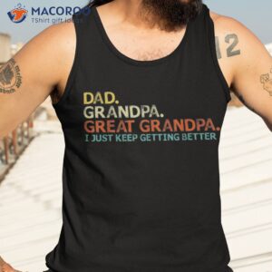 retro dad grandpa great fathers day funny shirt tank top 3