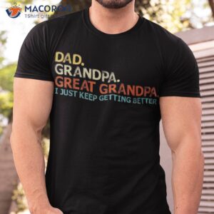 retro dad grandpa great fathers day funny shirt tshirt