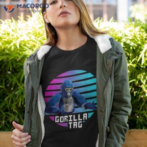 Retro Gorilla Tag Shirt, Merch Monke Boys Gifts Shirt