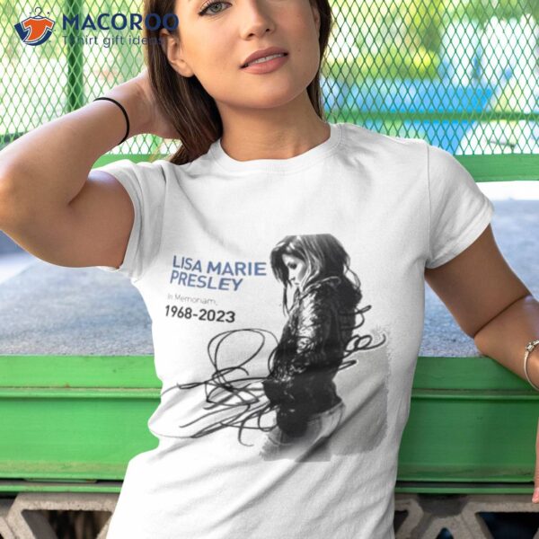 Retro In Memoriam 1968 2023 Lisa Marie Presley Shirt