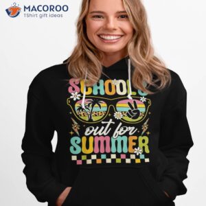 retro last day of school s out for summer teacher boys girls shirt hoodie 1