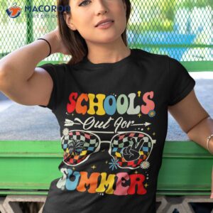 retro last day of school s out for summer teacher boys girls shirt tshirt 1 2