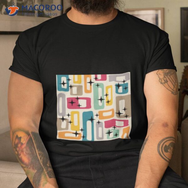 Retro Mid Century Modern Abstract Pattern 154 Shirt