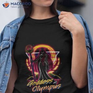 retro olympus goddess saint seiya knights of the zodiac shirt tshirt