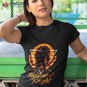 retro pegasus knight knights of the zodiac anime shirt tshirt 1