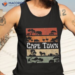 retro south africa safari big five savannah cape town shirt tank top 3 1