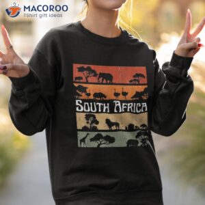 retro south africa safari big five savannah travel tour shirt sweatshirt 2