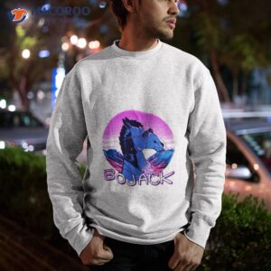 retrowave cool bojack horseman shirt sweatshirt