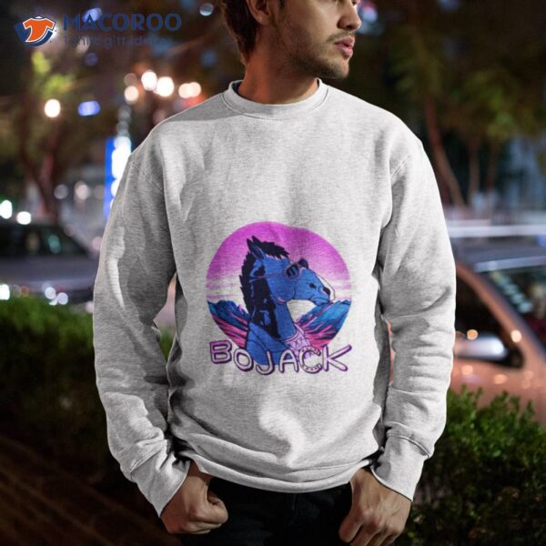 Retrowave Cool Bojack Horseman Shirt