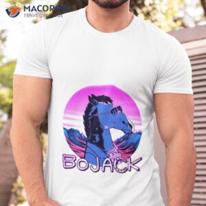 retrowave cool bojack horseman shirt tshirt