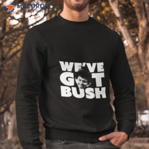 revenge of the nerds weve got bush white shirt sweatshirt