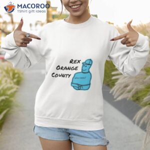 rex orange county blue shirt sweatshirt 1