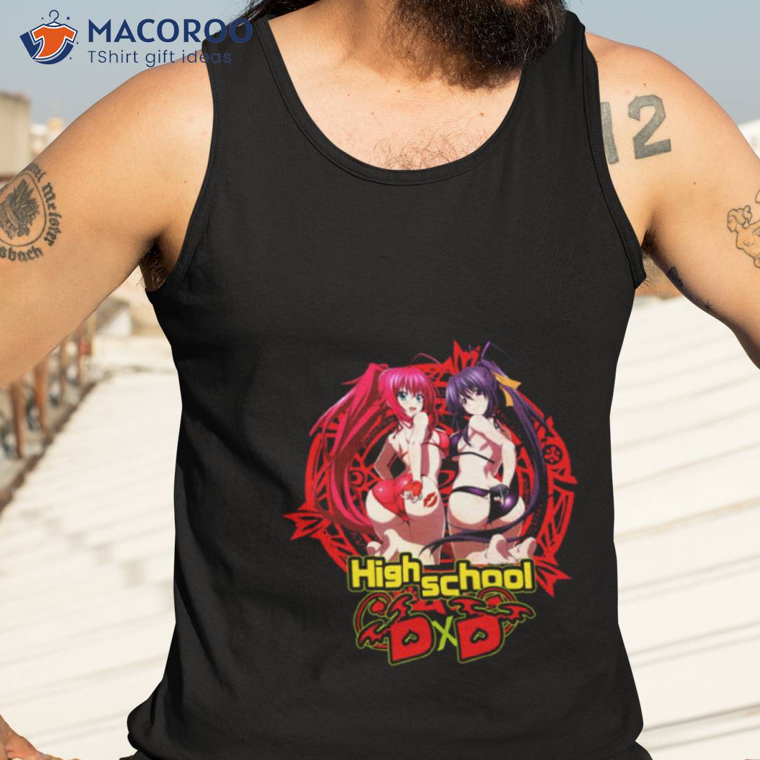 Rias & Akeno The Girls In High School Dxd Anime Unisex T-shirt - Teeruto