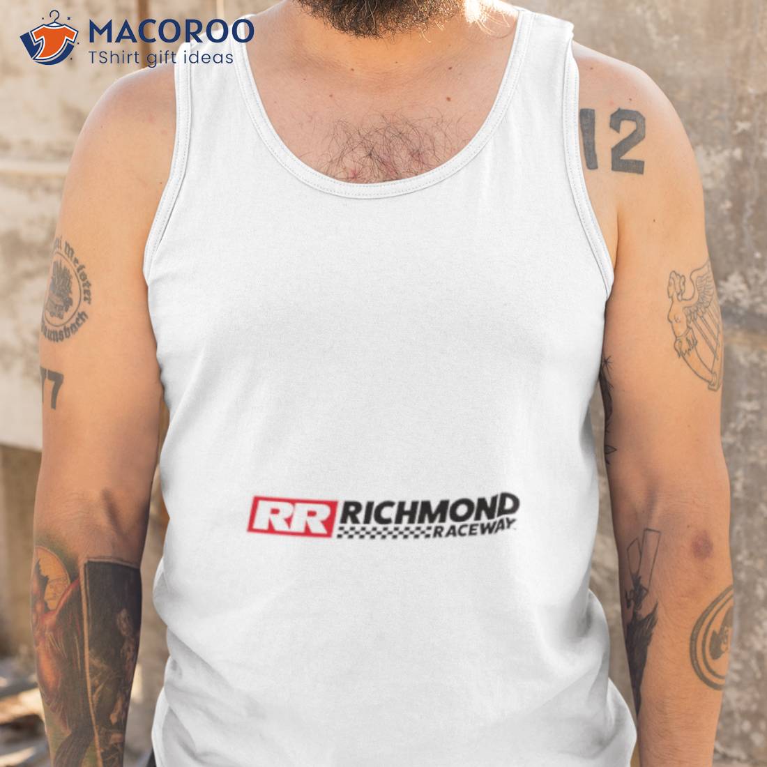 Richmond Raceway Horizontal Logo Shirt Richmond Raceway Horizontal Logo Shirt