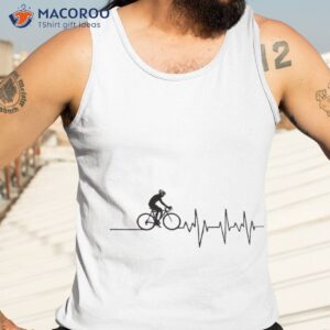 ride the pulse ekg bike rider design shirt tank top 3 1