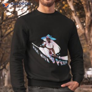 ride with pride transgender shirt sweatshirt