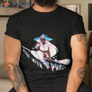 ride with pride transgender shirt tshirt