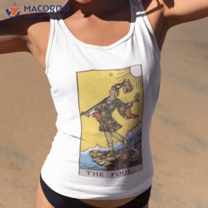 rider waite the fool tarot card shirt tank top 2