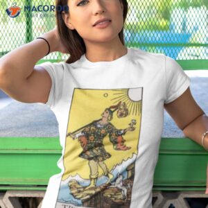 rider waite the fool tarot card shirt tshirt 1