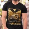 Ridin’ With The Big Boys Trucker Truck Drivers Gift Shirt