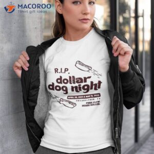 rip dollar dog night shirt tshirt 3