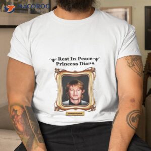 rip princess diana owen wilson funny unisex t shirt tshirt