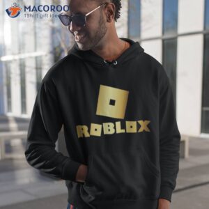 roblox gold shirt hoodie 1