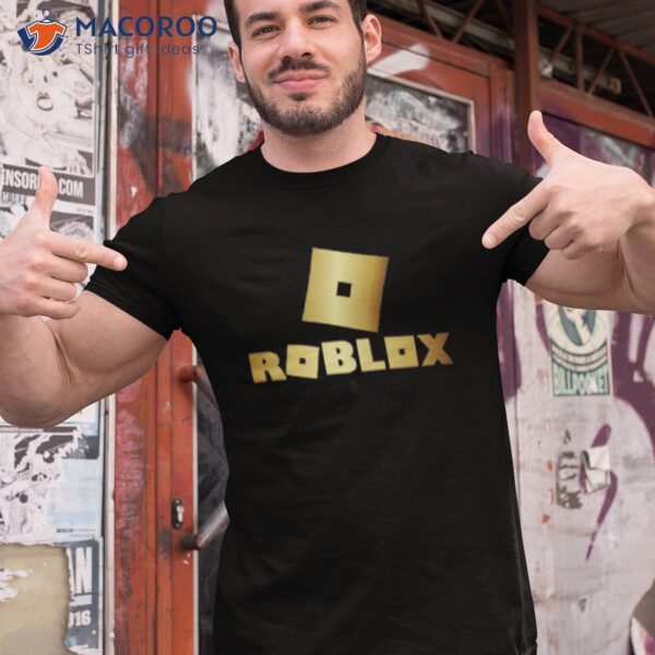 Roblox Gold Shirt