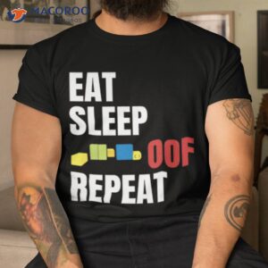 roblox oof eat sleep oof repeat shirt tshirt