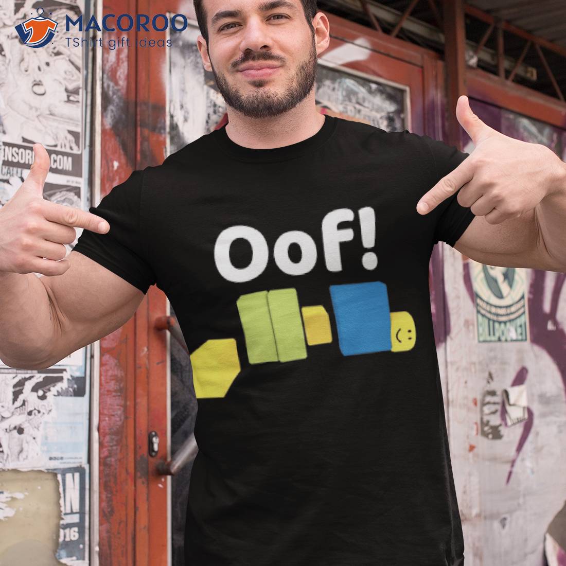 roblox oof' Men's T-Shirt